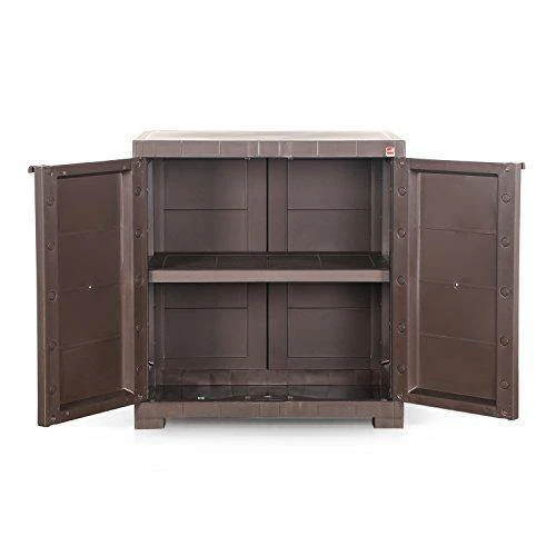 Cello Novelty Compact Cupboard - Ice Brown - Image 2