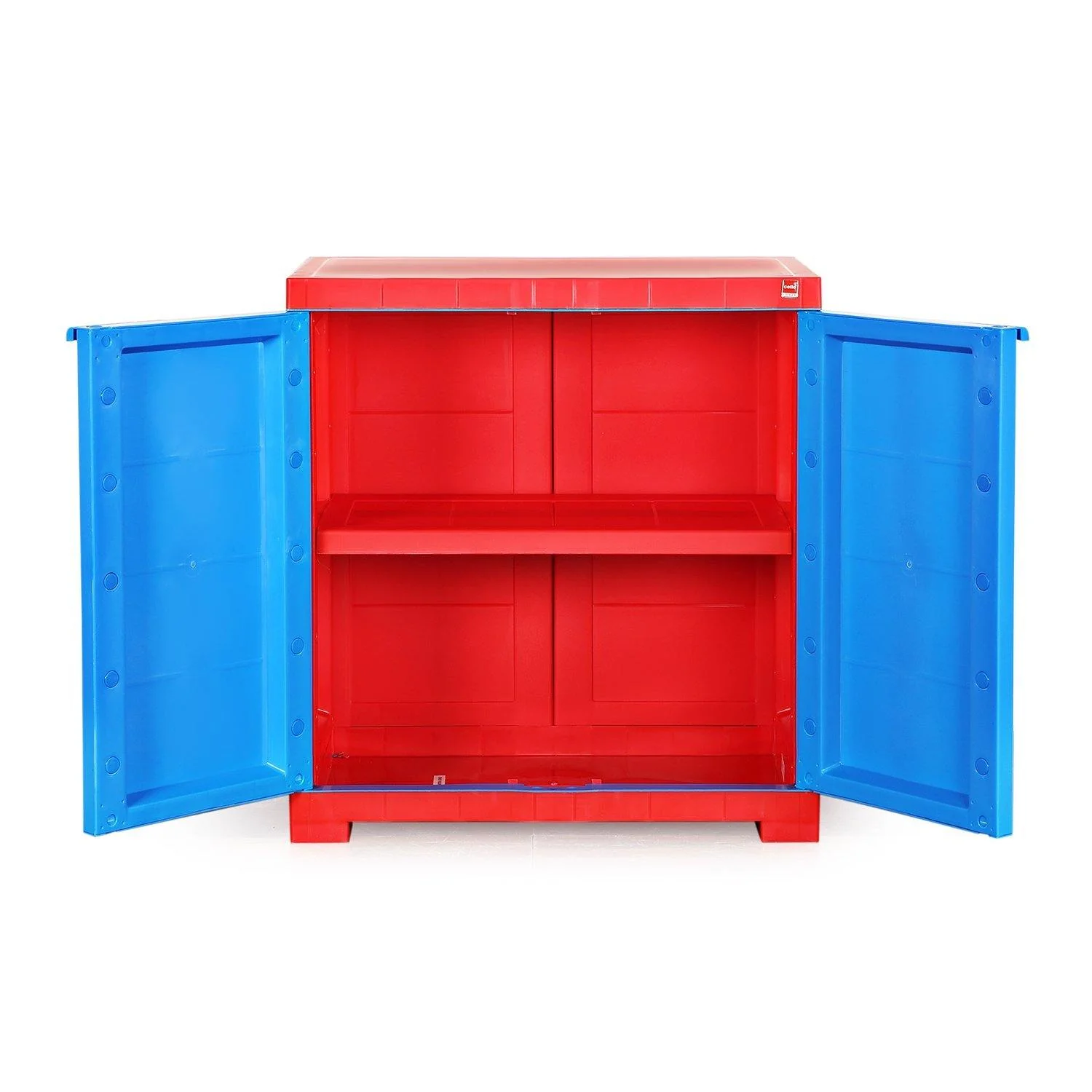 Cello Novelty Compact Cupboard - Red and Blue - Image 5
