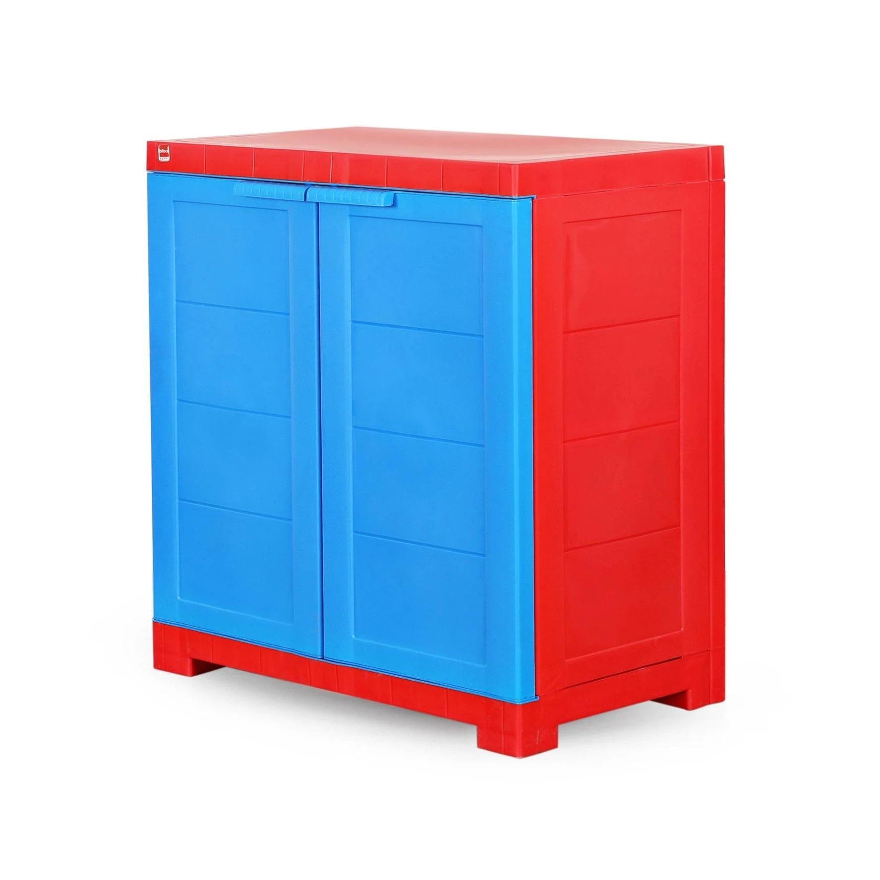 Cello Novelty Compact Cupboard - Red and Blue - Image 6