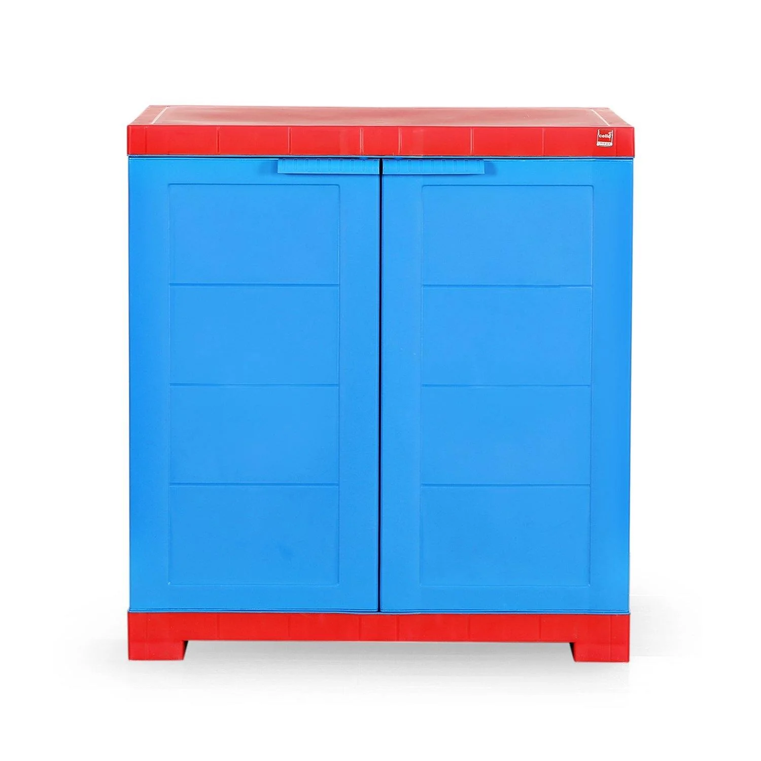 Cello Novelty Compact Cupboard - Red and Blue - Image 7