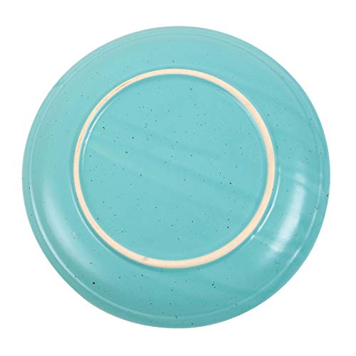 Chumbak Spotted Sky Dinner Plate - Teal (Blue) - Image 5