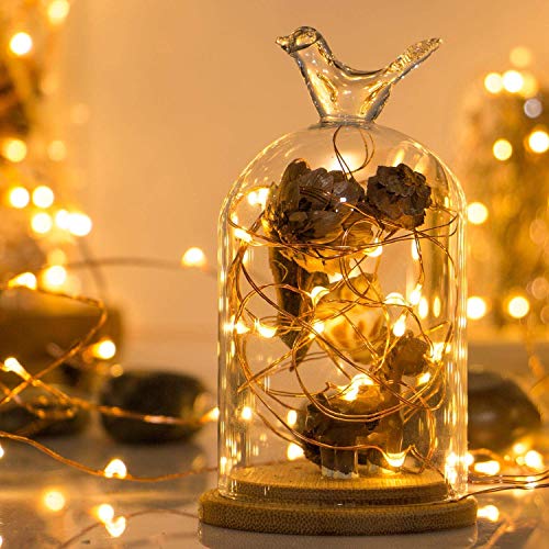 Citra 30 Led 3 Meter Battery Operated Sliver String Light Fairy Lights for Diwali/Festival/Wedding/Gifting/Xmas/New Year - Warm White (Pack of 2) - Image 6
