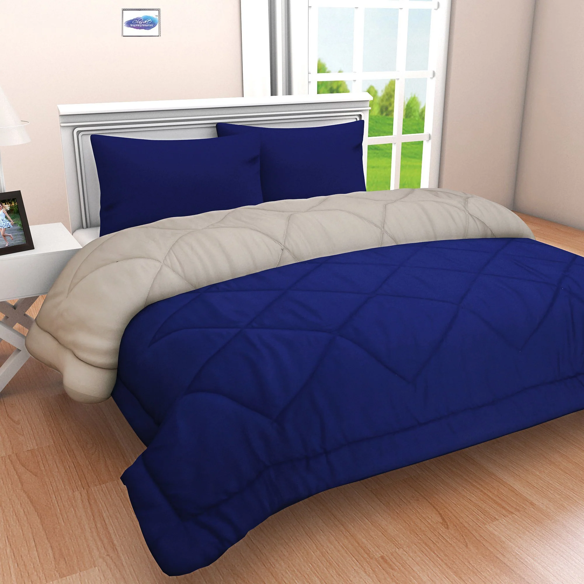 Clasiko Reversible Single Bed Big Size Comforter - Image 3