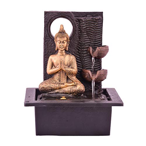 Classique Stone Water Fountain (18 x 27 x 21 cm, Multicolour)