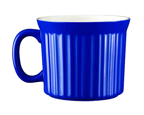 CorningWare French White Pop-Ins Mug with Vented Plastic Cover, 20-Ounce, Blueberry - Image 4