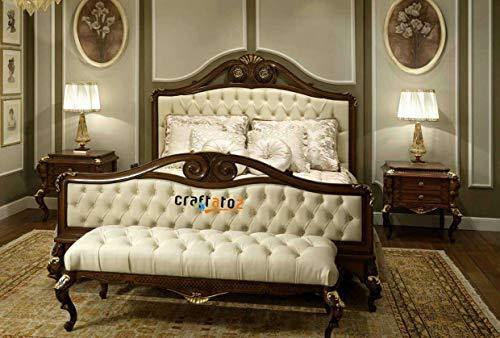 Craftatoz King Size Bed with Storage Perfect for Bed Room