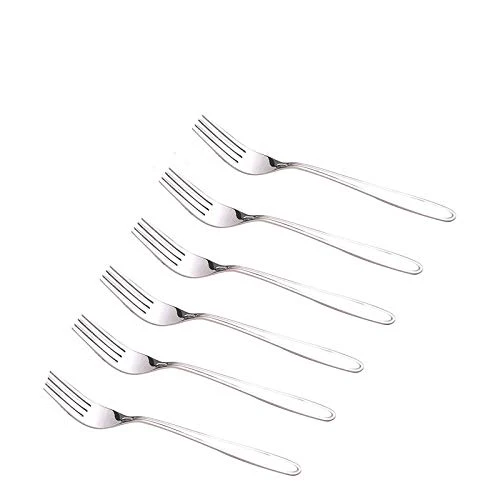 Dadi Kitchen Table Fork Stainless Steel | Cutlery Fork | Table Ware Set of 6 Pcs