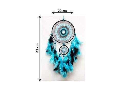 Daedal dream catchers - Intricate Web Design(Blue and Black) - Image 3