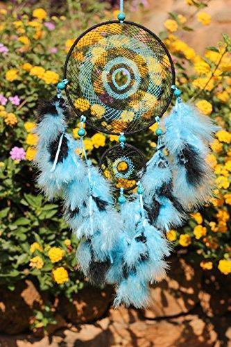 Daedal dream catchers - Intricate Web Design(Blue and Black) - Image 4