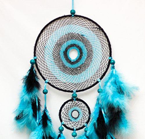 Daedal dream catchers - Intricate Web Design(Blue and Black) - Image 5