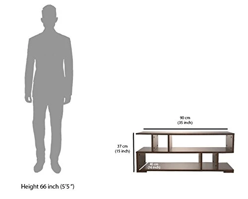 DeckUp Siena Coffee Table (Wenge, Matte Finish) - Image 7