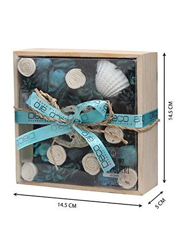 Deco aro Natural Dried Flowers Leaves Seeds Wooden Flakes Natural Potpourri, Ocean Fragrance - 250g - Image 5