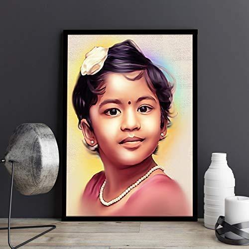 Digitalart Personalized Advanced Art Painting (8 x 12 Inch)