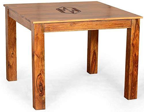 Sheesham Wood Dining Table Set with 4 Chairs for Home - Image 2