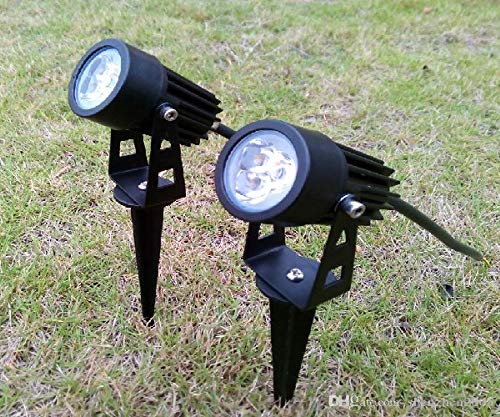 DMT™ 3 Watt Red Waterproof Spike LED Garden Light For Outdoor Purposes (Pack of 2) - Image 2