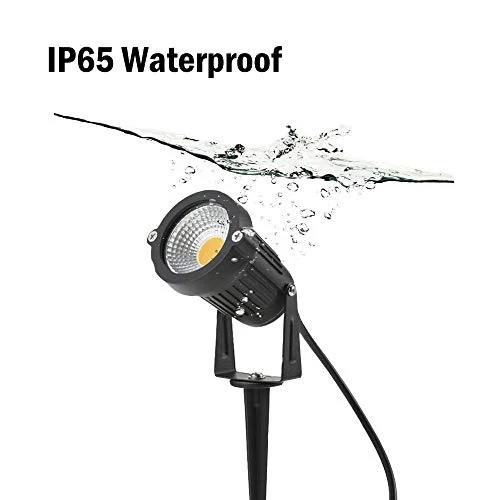 DMT™ 3 Watt Red Waterproof Spike LED Garden Light For Outdoor Purposes (Pack of 2) - Image 4