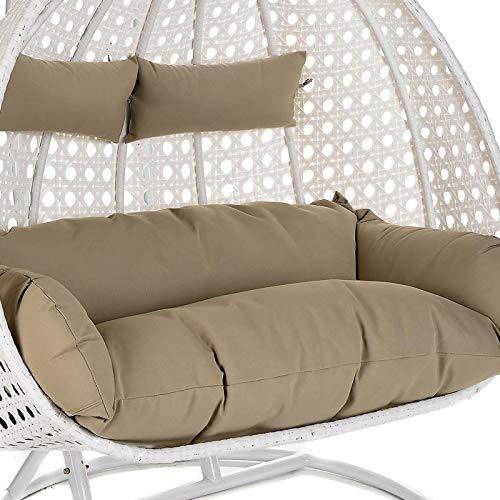 Double Swing Basket Chair with Curve Stand for Kid's and Adult - Image 5