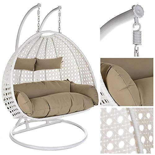 Double Swing Basket Chair with Curve Stand for Kid's and Adult - Image 7