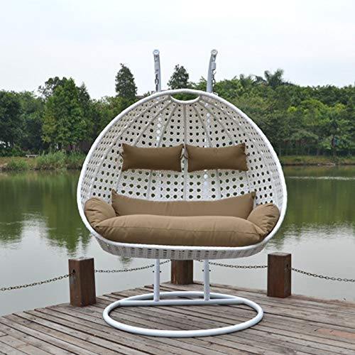 Double Swing Basket Chair with Curve Stand for Kid's and Adult - Image 8