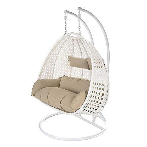 Double Swing Basket Chair with Curve Stand for Kid's and Adult - Image 9