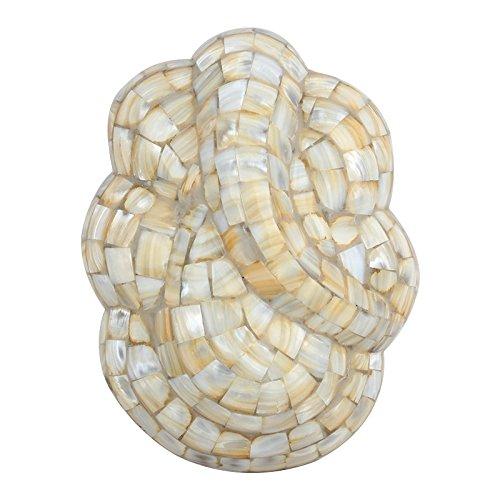 EarthenMetal Handcrafted Mosaic Decorated Ganesha Shaped Glass Wall Lamp - Image 3