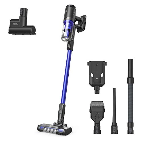 Eufy by Anker HomeVac S11 Go Lightweight Cordless 120AW Suction Power Stick-Vacuum Cleaner with Detachable Battery (Black, Deep Clean Carpet to Hard Floor)