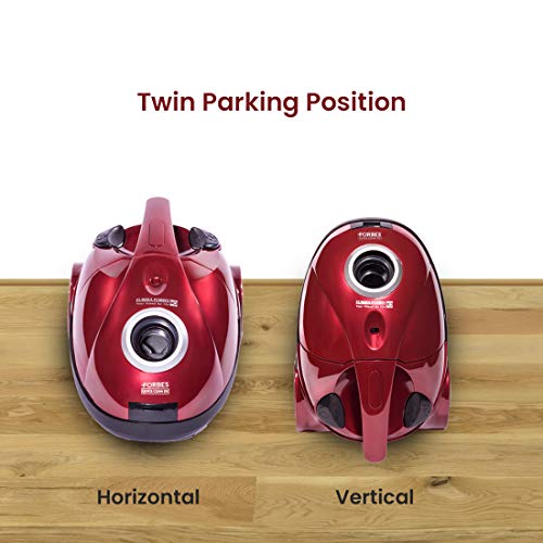 Eureka Forbes Quick Clean DX 1200-Watt Vacuum Cleaner for Home with Free Reusable dust Bag (Red) - Image 2