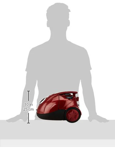 Eureka Forbes Quick Clean DX 1200-Watt Vacuum Cleaner for Home with Free Reusable dust Bag (Red) - Image 5