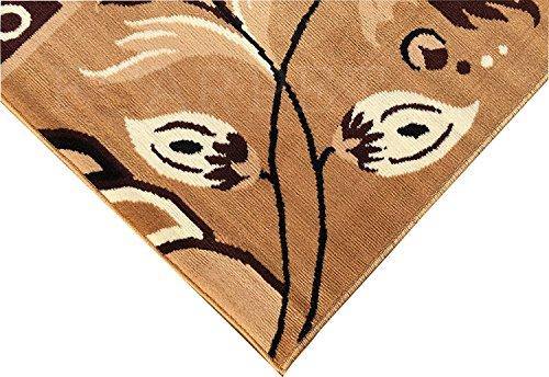 FCARPET Acrylic Carpet for Your Home (5x7ft, Beige) - Image 3