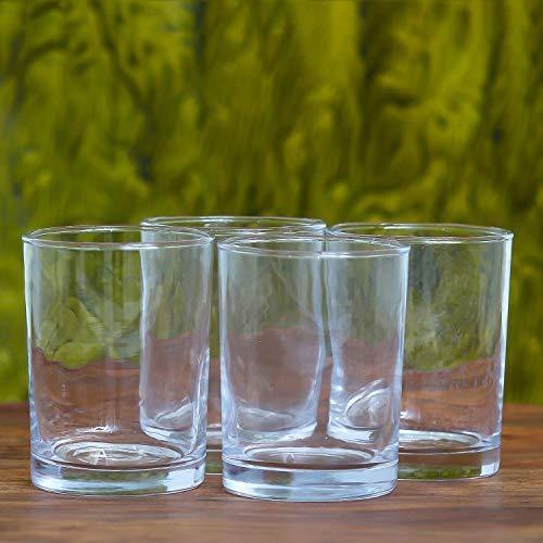 Femora Clear Glass Royal Glass Tumbler Water Glass,230 ML,Set of 4 - Image 6
