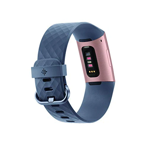 Fitbit Charge 3 Fitness Activity Tracker (Rose Gold and Blue Grey) with Offer on Accessory - Image 5