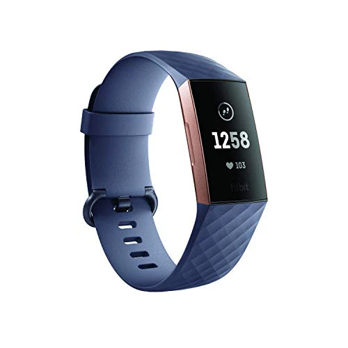 Fitbit Charge 3 Fitness Activity Tracker (Rose Gold and Blue Grey) with Offer on Accessory - Image 6