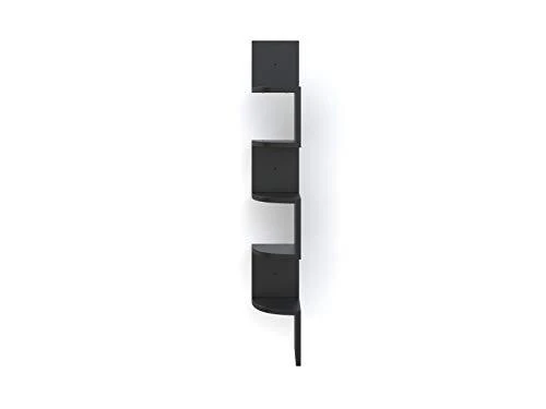 Forzza Vincent Corner Wall Shelf (Wenge) - Image 4