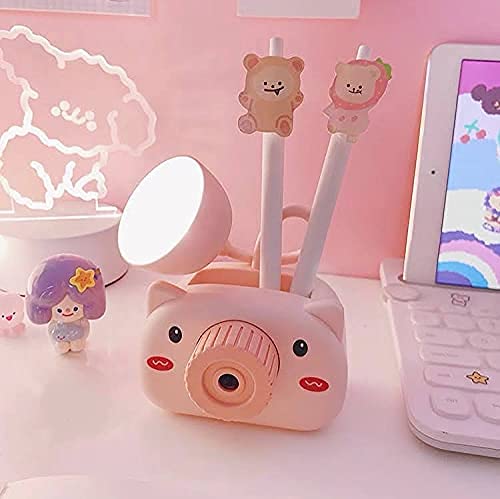 Goel HANDICRAFTS Rechargeable LED Touch On/Off Switch Desk Lamp Children Eye Protection Student Study Reading Dimmer Rechargeable Led Table Lamps USB Charging Touch _ Pack of 1 Multicolor - Image 4