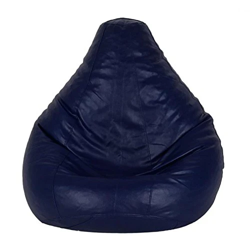 Gunj Large Tear Drop Bean Bag Cover (XXX-Large, Navy)