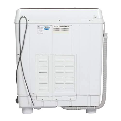 Haier 7.6 kg Semi-Automatic Top Loading Washing Machine (HTW76-1159BT, Red) - Image 2