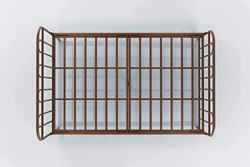 Homdec Aquarius Metal Double Bed - Image 3