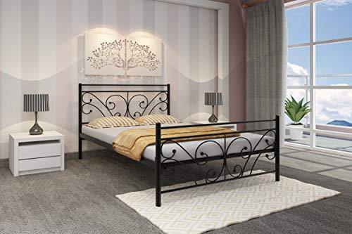 Homdec Auriga Metal Double Bed