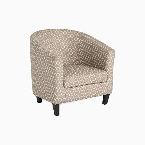 Home Centre Accent Chair with Ottoman - Image 4