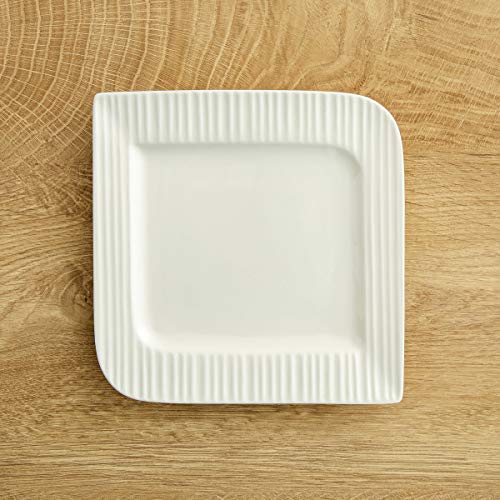 Home Centre Alamode Ripple Side Plate - 7 Inch - White