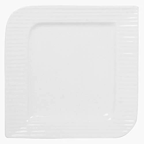 Home Centre Alamode Ripple Side Plate - 7 Inch - White - Image 6