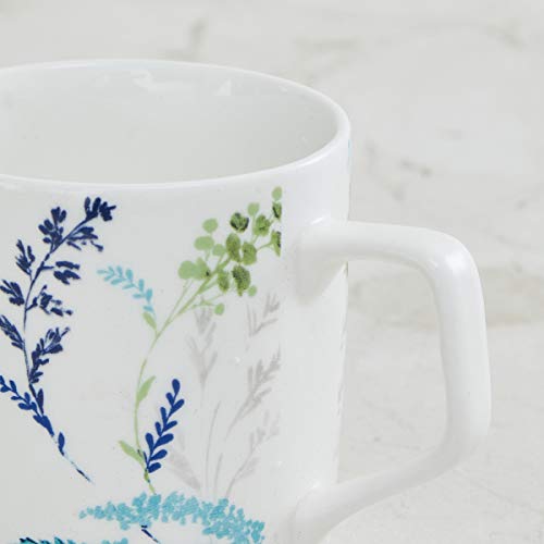 Home Centre Mandarin Printed Coffee Mugs - Set of 6 - Image 3