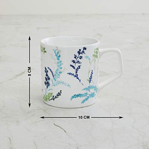 Home Centre Mandarin Printed Coffee Mugs - Set of 6 - Image 4