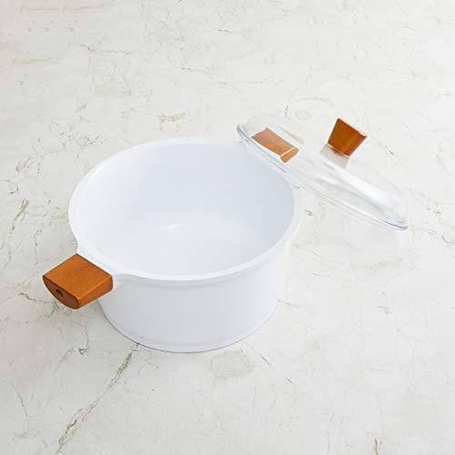 Home Centre Marshmallow Ceramic Casserole with Lid - Image 3