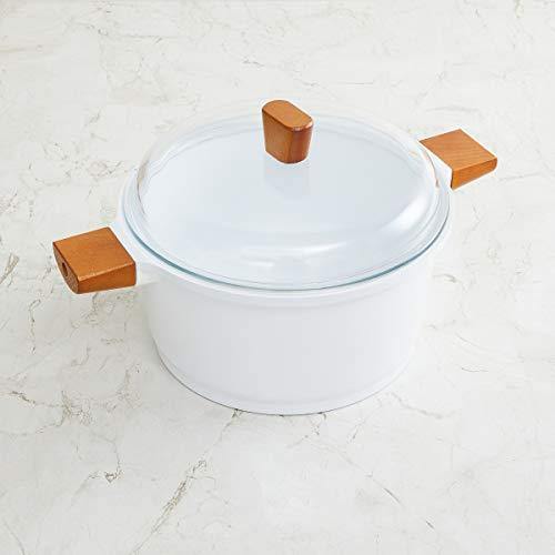 Home Centre Marshmallow Ceramic Casserole with Lid - Image 4