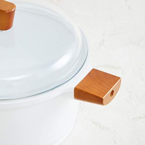 Home Centre Marshmallow Ceramic Casserole with Lid - Image 5