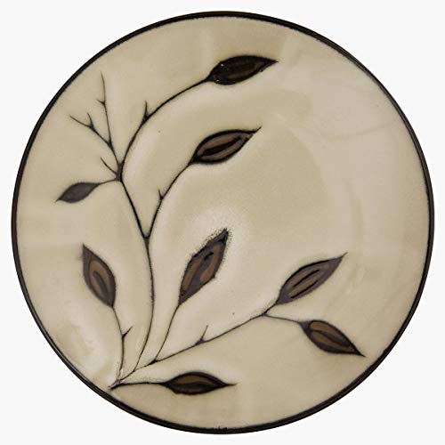 Home Centre Petunia Side Plate - 8 Inch - Beige - Image 5
