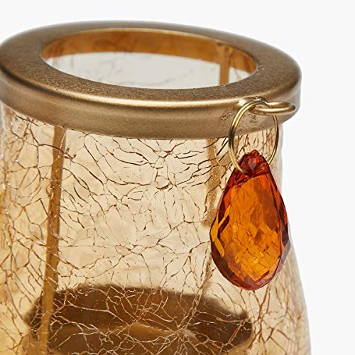 Home Centre Raga Orchard Crackle Tea Light Holders-Set of 4 Pcs - Multicolour - Image 2