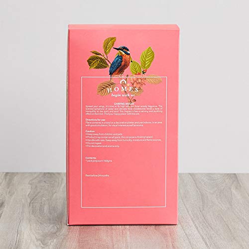 Home Centre Redolance Dried Leaves & Flowers Potpourri Box - Red - Image 2