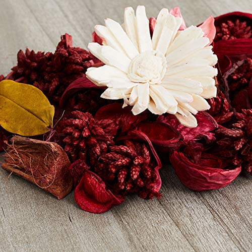 Home Centre Redolance Dried Leaves & Flowers Potpourri Box - Red - Image 4